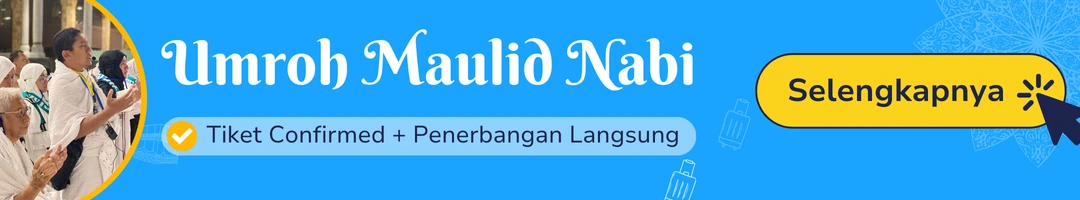 Umroh Maulid Nabi Muhammad 2025