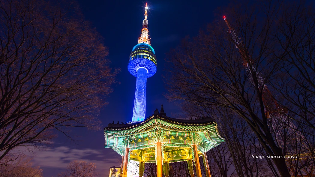 korea seoul tower, menara seoul