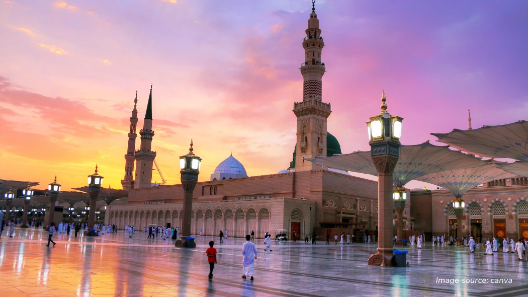 doa masuk kota madinah