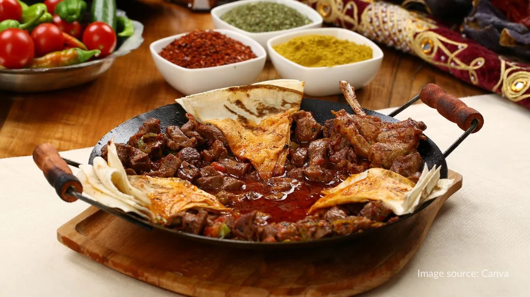 Sepiring kavurma dari Turki