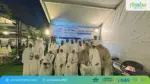 Jamaah haji yang telah berangkat setelah daftar haji plus di Annisa Travel dan melunasi cicilan