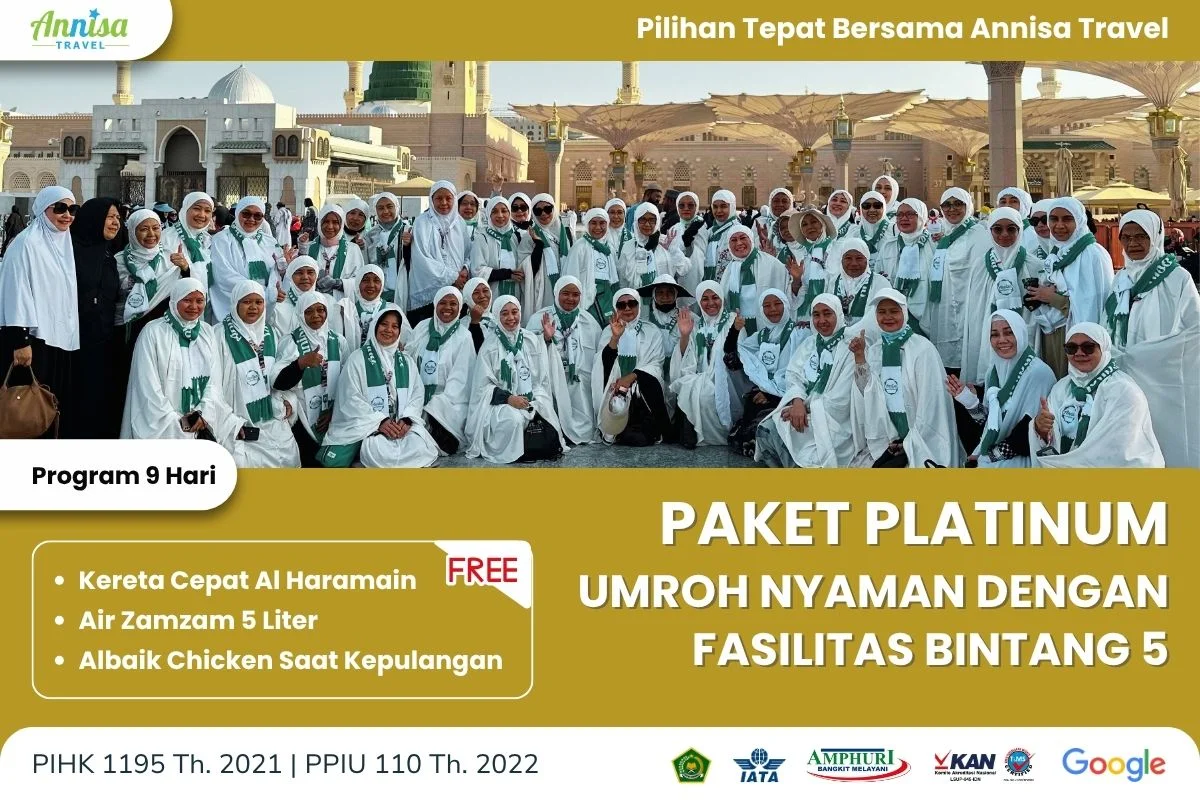 Umroh September 2025 Bintang 5