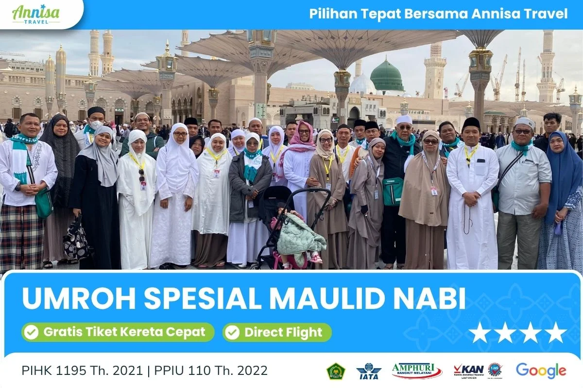 Umroh Umroh September 2025 Spesial Maulid Nabi