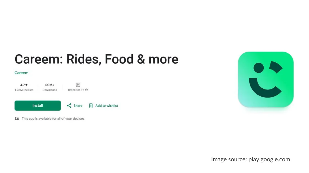 Careem, aplikasi untuk sewa sepeda di Masjid Nabawi