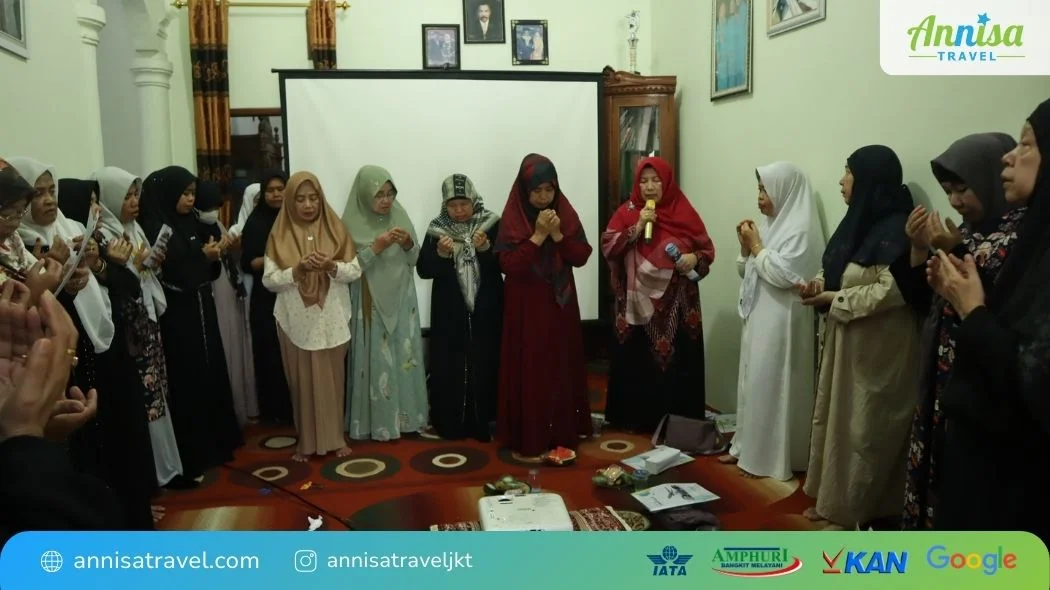 calon jamaah Annisa Travel dari Kecamatan Mandalawangi, Pandeglang, Banten