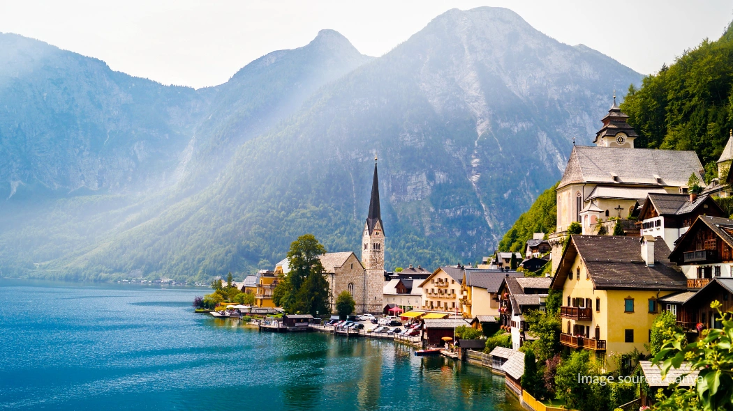 Desa Hallstatt di Austria