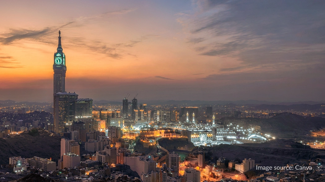 Panorama kota Mekkah