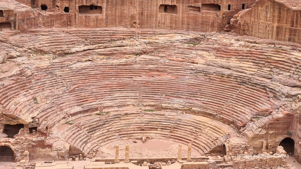 The Theatre di kota kuno Petra