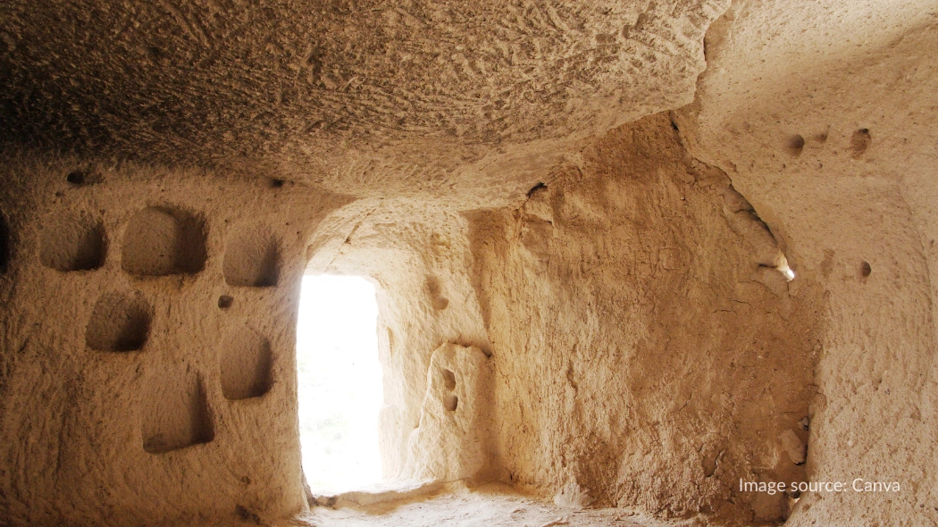 Ruangan di dalam Istana Uchisar