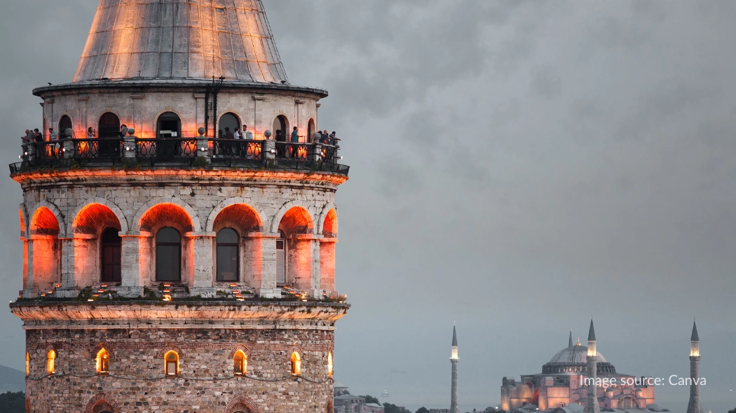 Dek observasi Galata Tower