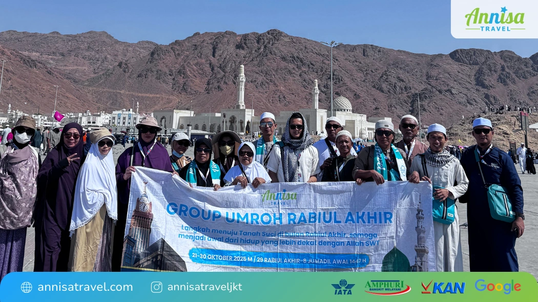 Jamaah umroh rabiul akhir