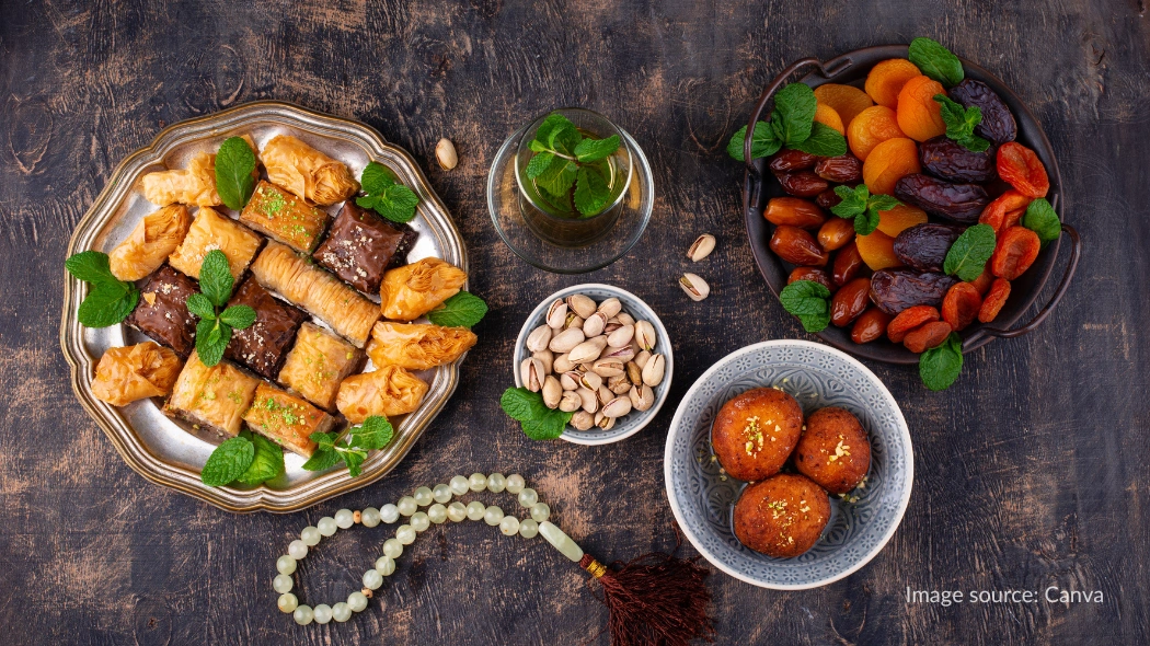 Ragam makanan di pojok iftar, ide kegiatan menyambut ramadhan di kantor