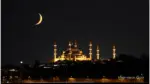 Suasana malam nifsu syaban di Blue Mosque Turki