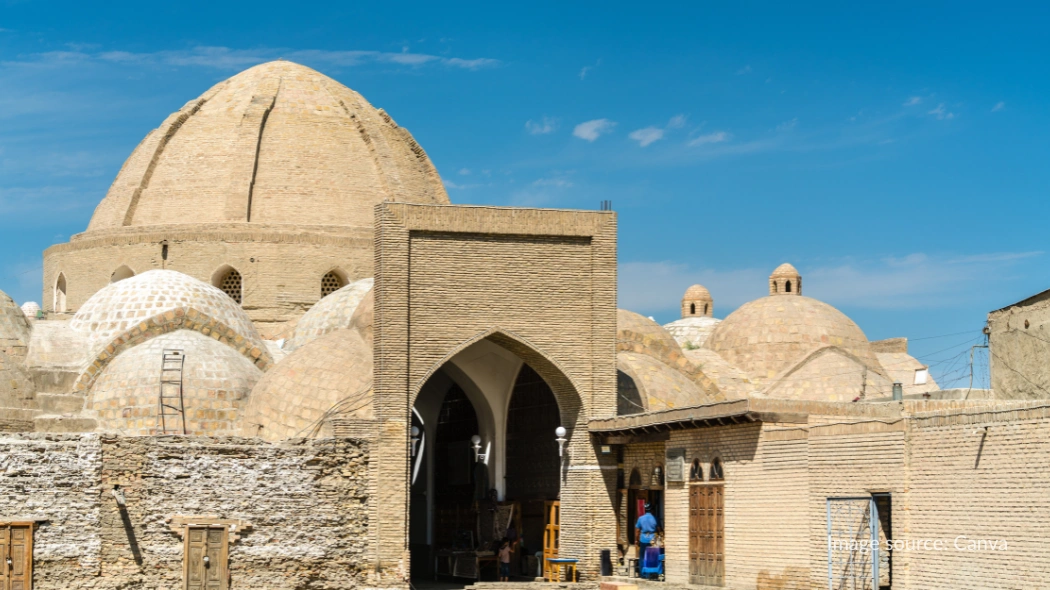 Trading Domes di Bukhara
