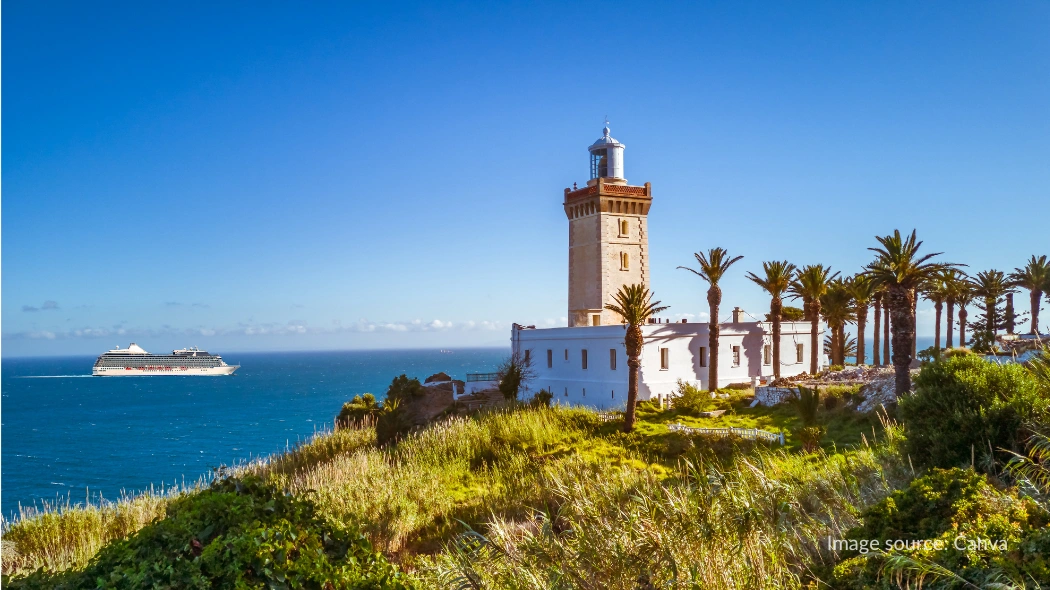 Cap Spartel, gerbang laut di ujung Maroko
