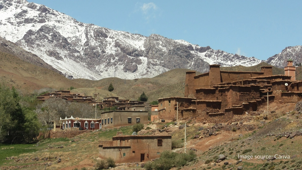 Desa yang dihuni suku Berber