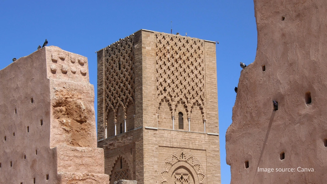 Detail Hassan Tower