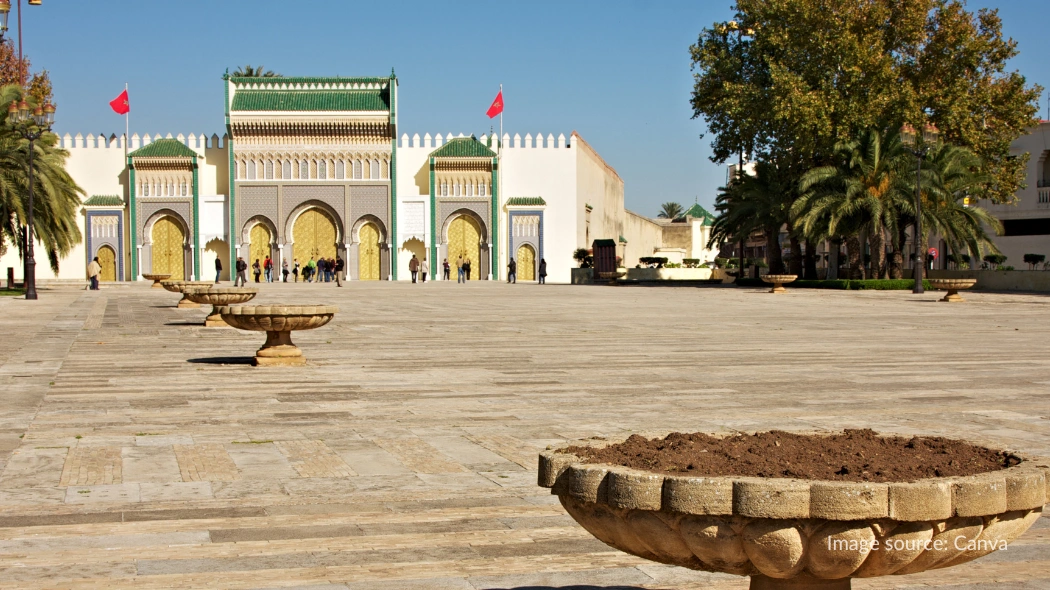 Halaman depan Dar Al-Makhzen