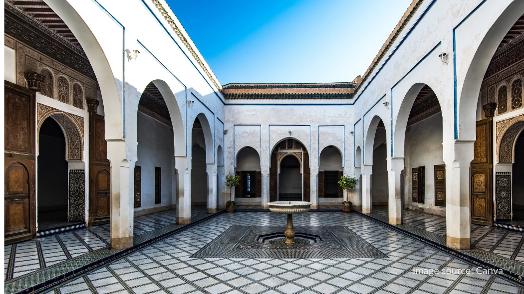 Istana Bahia di kota Marrakesh