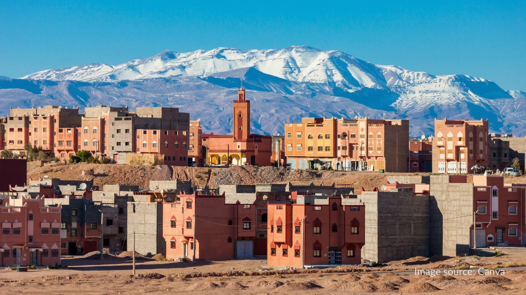 Kota Ouarzazate Maroko