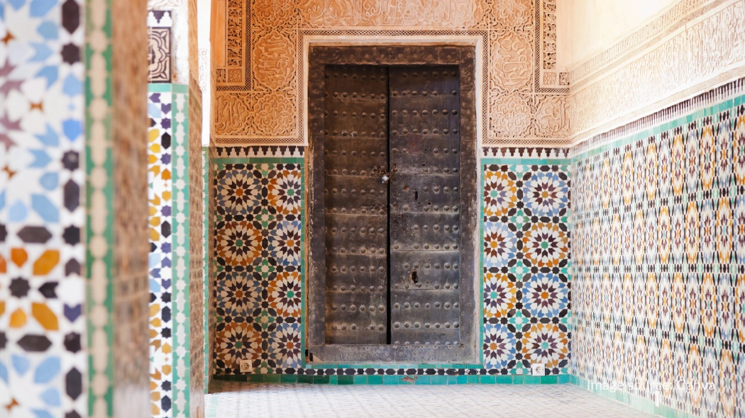 Lorong di Madrasa Ben Youssef