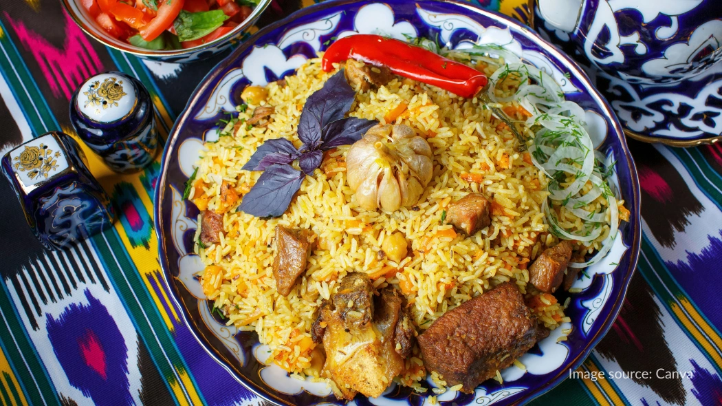 Plov, nasi pilaf khas Uzbekistan