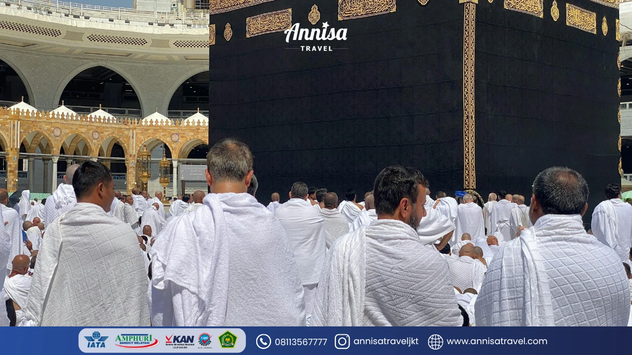 Panduan jam terbaik thawaf di Masjidil Haram Annisa Travel